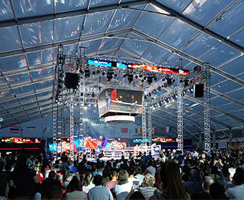 租賃啤酒大棚 30米跨度40米跨度瓶啤酒大篷 亞太篷房公司